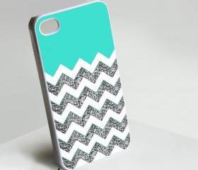 Three Colors Monogram - Iphone case for Iphone 4 case, Iphone 4s case, Iphone 5 case hard case