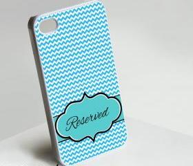 Reserved Monogram - Iphone case for Iphone 4 case, Iphone 4s case, Iphone 5 case hard case