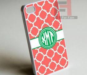Xmt Monogram - Iphone case for Iphone 4 case, Iphone 4s case, Iphone 5 case hard case