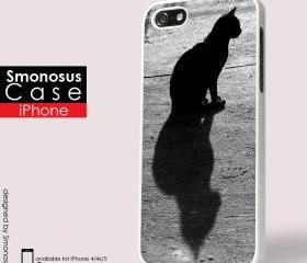 Cat blenk stare - Iphone case for Iphone 4 case, Iphone 4s case, Iphone 5 case hard case