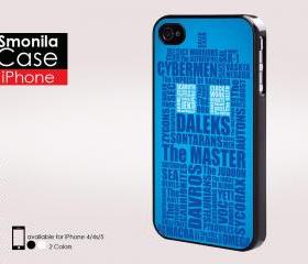 Cyberman design pattern - Iphone case for Iphone 4 case, Iphone 4s case, Iphone 5 case hard case