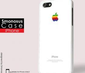 White background iphone logo - Iphone case for Iphone 4 case, Iphone 4s case, Iphone 5 case hard case